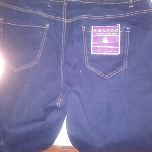 Womens plus stretch jeans 18w never worn